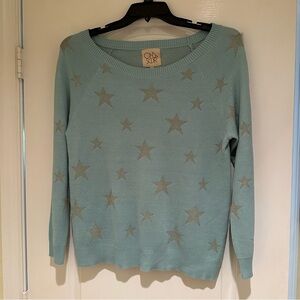 Chaser Women's Starry Sky Sweater - Soft Blue